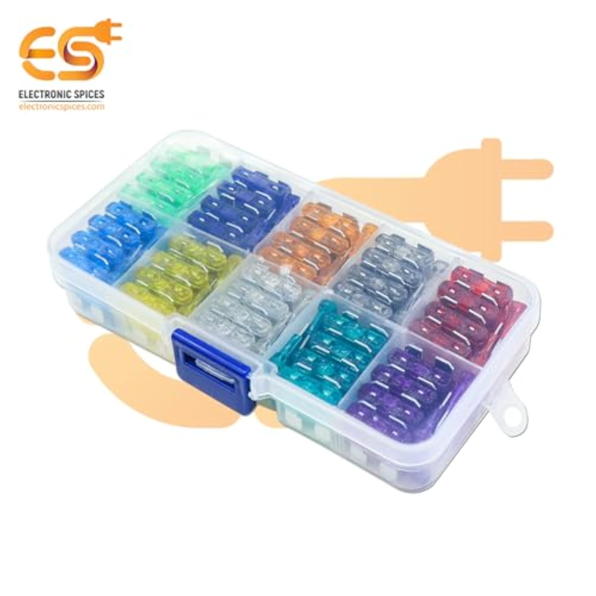 Combo of ATC Automotive Metal Blade Fuse, 100 pcs