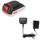 CELL9102 20V Lithium Battery Charger for Black and Decker 20V LCS1620 Charger and Battery LBXR20 BXR20-OPE LBXR2020 LBXR20, Capacity Output 2.5Ah