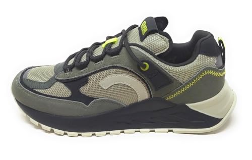 Versatile e pratica Colmar XX3 RN Army 200 Sneaker Verde Militare per Uomo Military Green-Black (Verde Militare, Sistema Taglie Calzature EU, Adulto, Uomo, Numero, Media, 45)