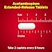 Amazon Basic Care Acetaminophen Extended-Release Tablets, 650 mg, Arthritis Pain, 400 Count