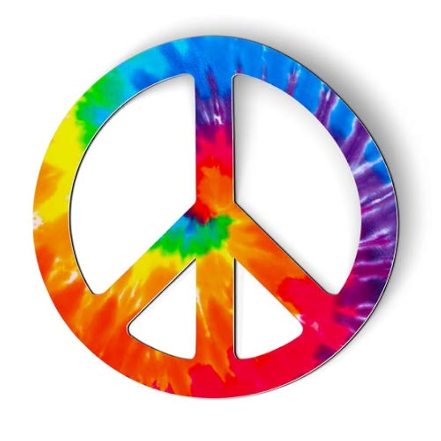 peace Amazon.com: Peace Sign Tie Dye - Magnet - Car Fridge Locker