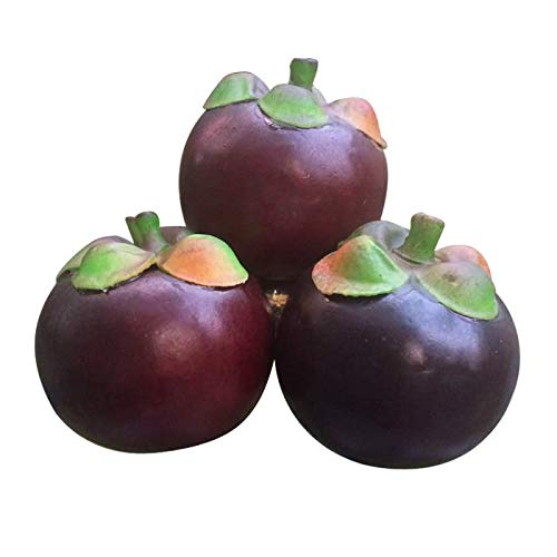 Fake Fruit Thai Mangosteen Pack of 3