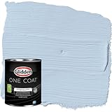 Glidden Interior Paint + Primer: Blue/Sleep Baby Sleep, One Coat, Semi-Gloss, 1-Quart