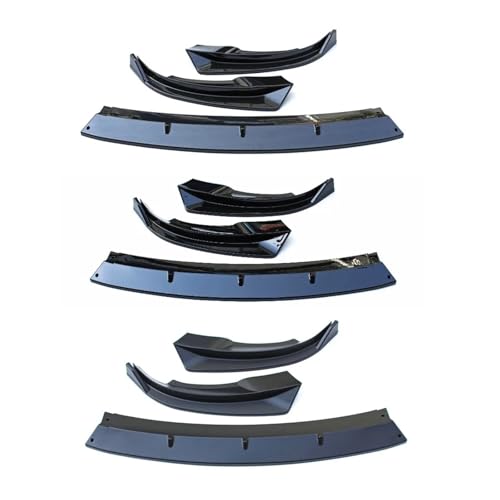 Divisor de parachoques para Tesla Model Y 2019-2023 texturizado carbono 2