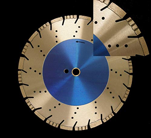 All Purpose Diamond Saw Blades for Concrete, Asphalt, and Granite - 14 Diameter 1-20mm Arbor
