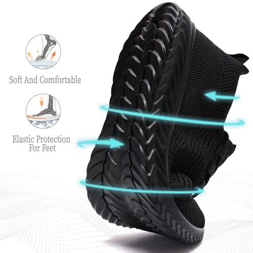 Women Running Shoes Tennis Walking Gym Sneakers Athletic Slip on Workout Sport Shoe3