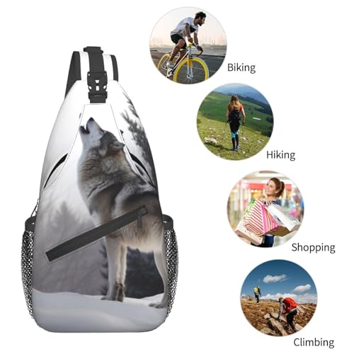 Bolso cruzado para hombre tipo mochila de pecho miniatura 6
