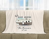 Algopix Similar Product 19 - 5th Wheel Camper Personalized Blanket
