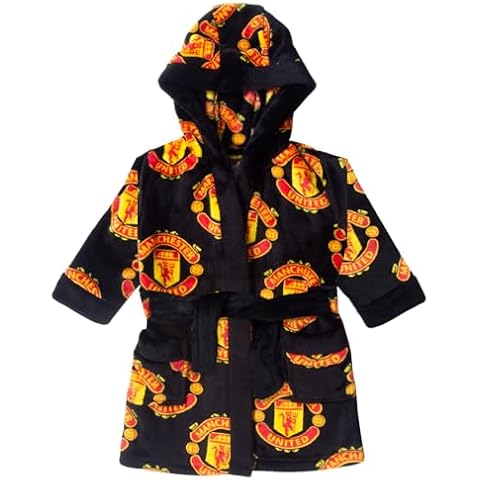 Manchester United Baby Hooded Fleece Gown Cover