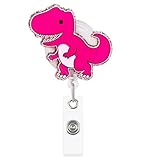 Porte-badges Badge d\'infirmière rétro drôle (dinosaure)