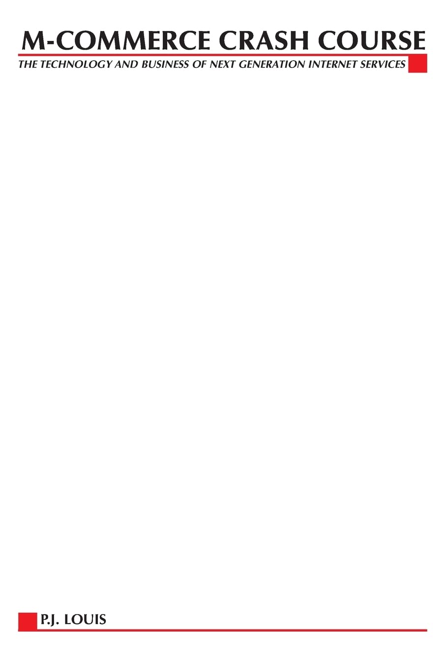Buy M-commerce (Professional Telecommunications) — BookShops.in