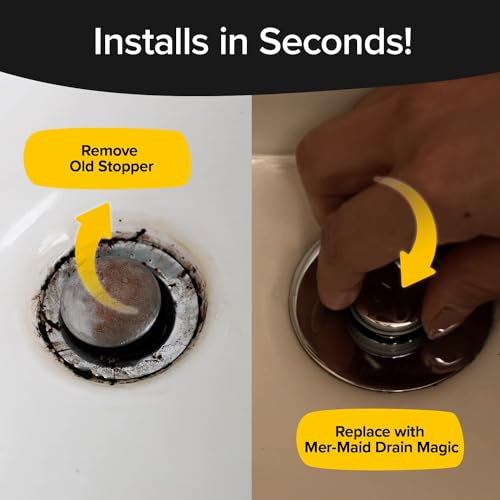 Tapón de fregadero universal extra resistente Mer-Maid miniatura 4