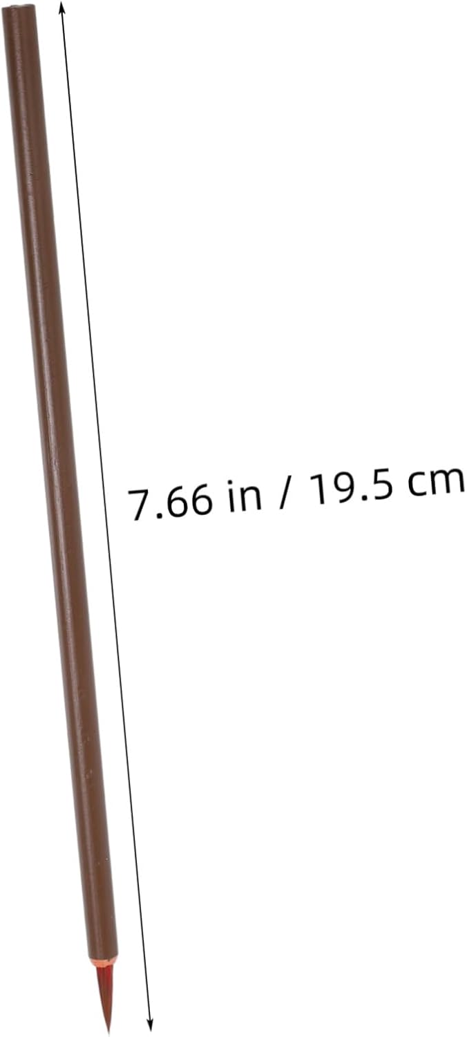 SEWACC 10pcs Professional Chinese Calligraphy Brushes Durable Ink Painting and Drawing Brushes for Smooth Writing with Fine Tips for Calligraphy Art and Sumi Painting Supplies