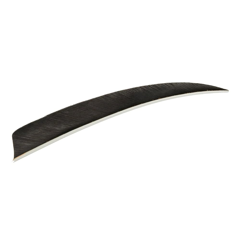 TRUEFLIGHT Feathers Shield Cut 5 LW Black 100/PK.
