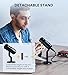 MAONO XLR Podcast Microphone, Cardioid Studio Dynamic Mic for Vocal Recording, Streaming, Voice-Over, Voice Isolation Technology, Metal Mic, Works for Audio Interface, Mixer, Sound Card-PD100