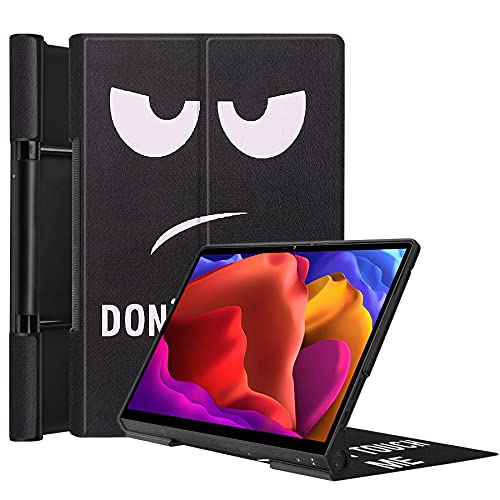 Case2go - Funda Compatible con Lenovo Yoga Tab 13 (2021) - con función de Soporte - TPU Caso - Don’t Touch me