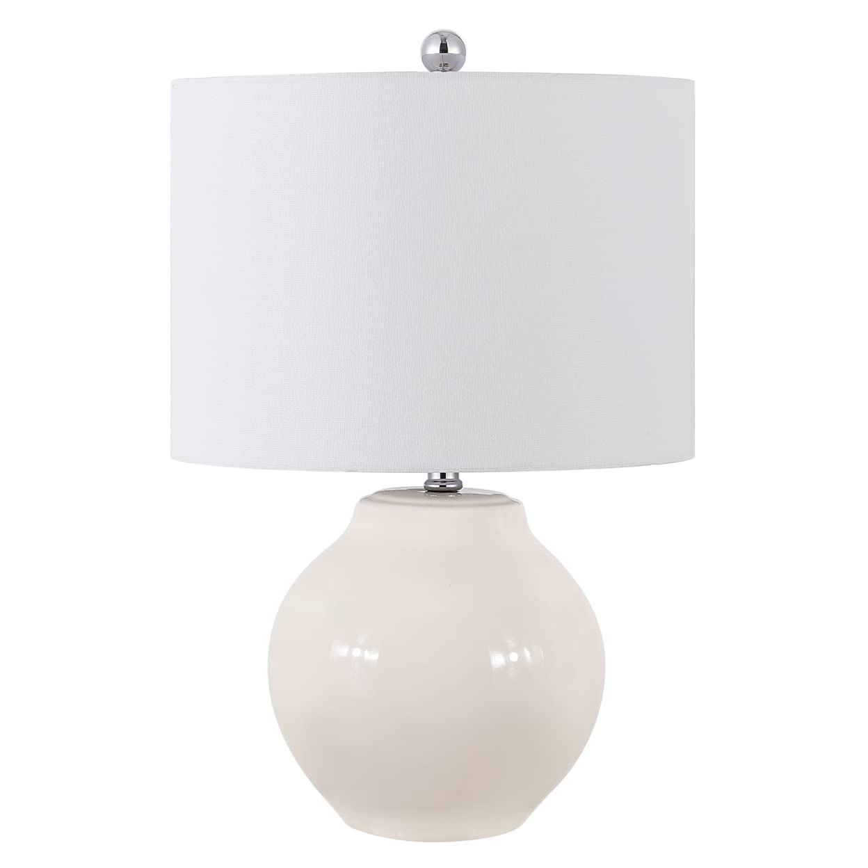 SAFAVIEH Lighting Collection Zaid Modern Ivory Ceramic 22-inch