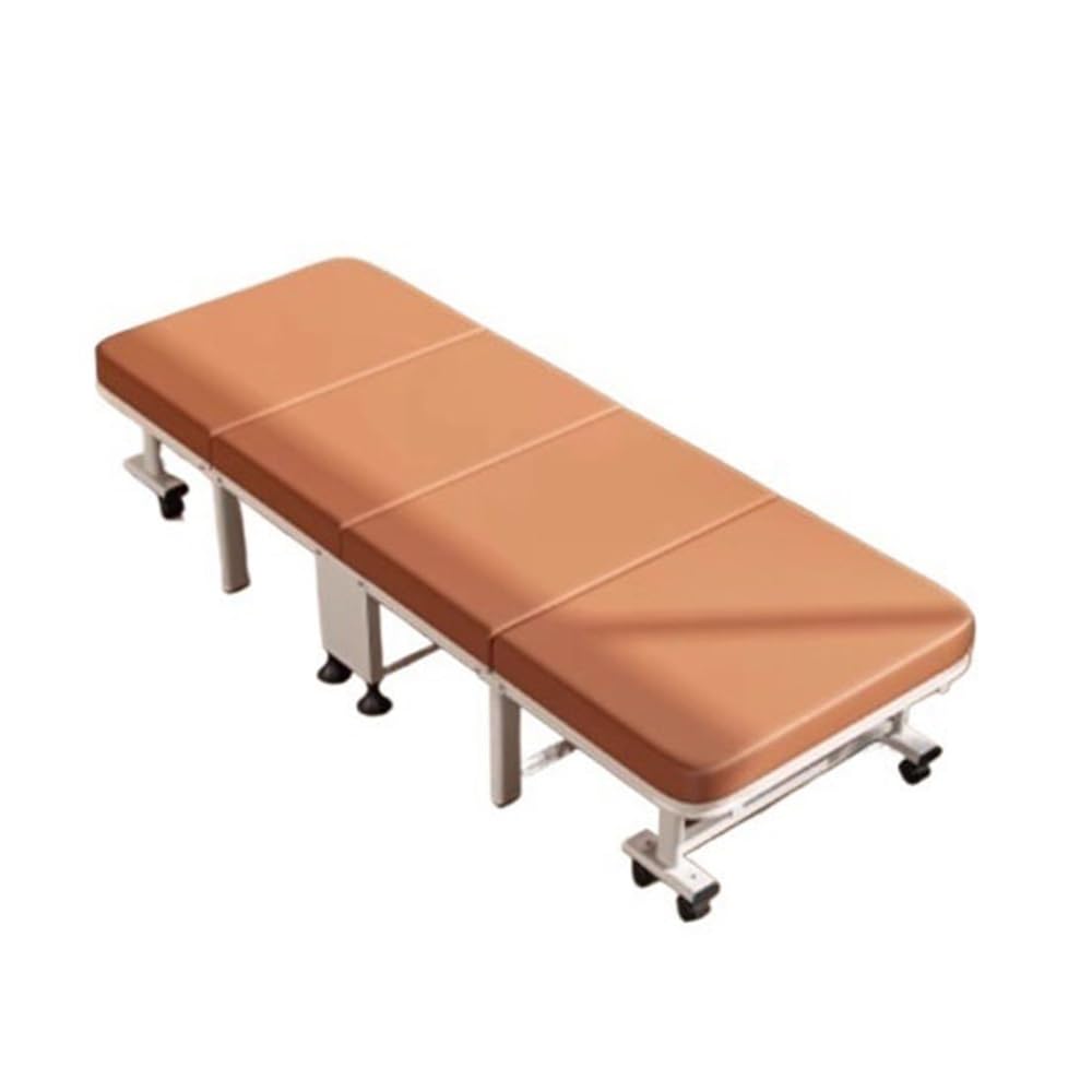 Lit pliant avec matelas latex contre le mal de dos au bureau et salon