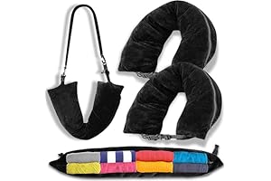 Sleeper Scarf 2-in-1 Travel Scarf and Inflatable Neck Pillow