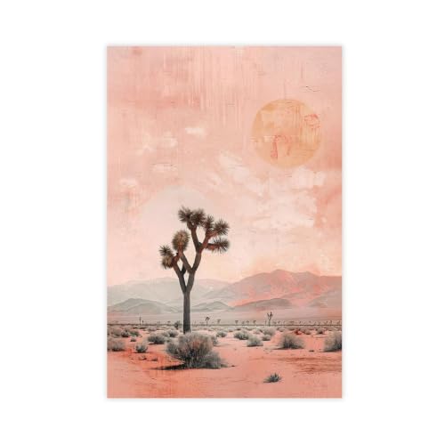 Toile Joshua Tree Sunset 61x91,4 cm : l'idée cadeau déco idéale et originale