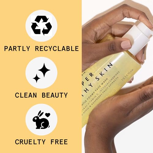 Beauty Pie Super Healthy Skin™ Jumbo Super-Gentle Foamy Face Wash, Purifying Amino Acid Foaming Cleanser, Perfect for Oily & Acne-Prone Skin Types, 390ml, Made in Japan - Image 4