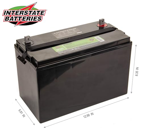 Image of Interstate Batteries Mobility Battery 12V 100Ah Group 29 SLA AGM L Terminal