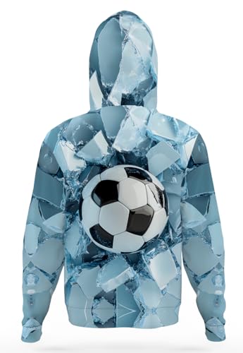 Hoodies for Boys Girls 3D Printed Casual Hooded Sweatshirts Long Sleeve Pullover Hoodie with Pocket4