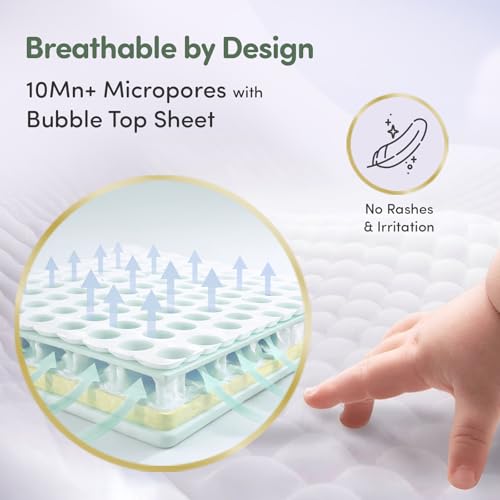 Image of Mylo Baby AirPrime Premium Diaper Pants Large (L) Size (9-14 kgs) (24 Count) Leak Proof | Ultra-Thin & Breathable | Up to 12 Hours Protection | No Rashes (24 Count, Pack of 3)