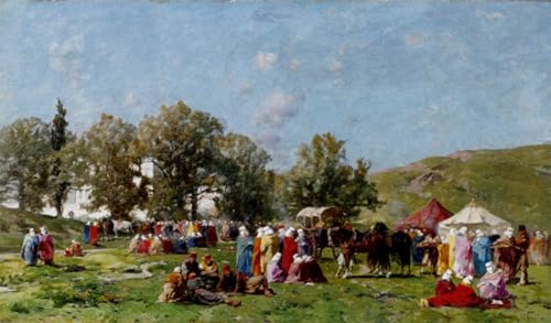 Peinture d'Art d'Affiche Alberto Pasini Bosforo poster graffiti art mural maison 60x90
