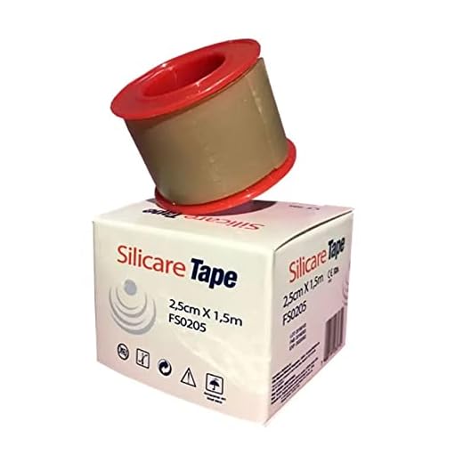 CURATIVO FITA GEL SILICONE PARA QUELOIDE SILICARE TAPE2,5 X1,5 REF/ FS0205