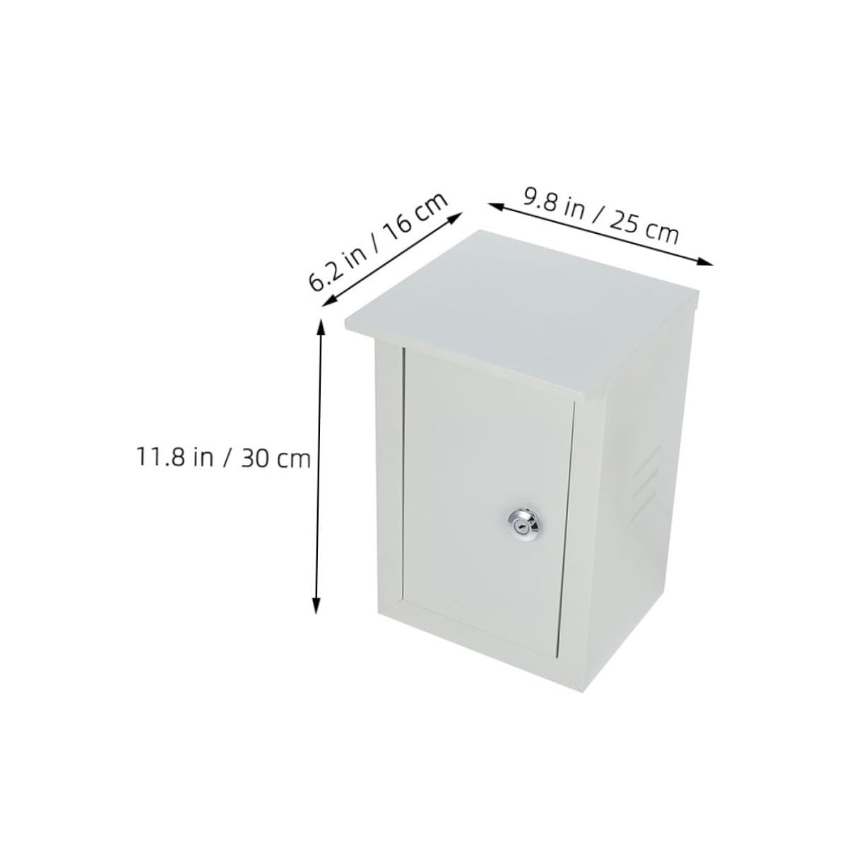 Scatola Connessione Resistente Alle Intemperie in Alluminio Armadio Distribuzione Montato Parete Scatola Giunzione Elettrica Copertura Per Prese Esterno