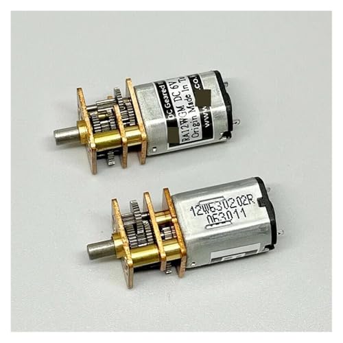 RA-12WGM DC微型电子启动器 3V至6V 低速高扭矩N20电动机 - 3
