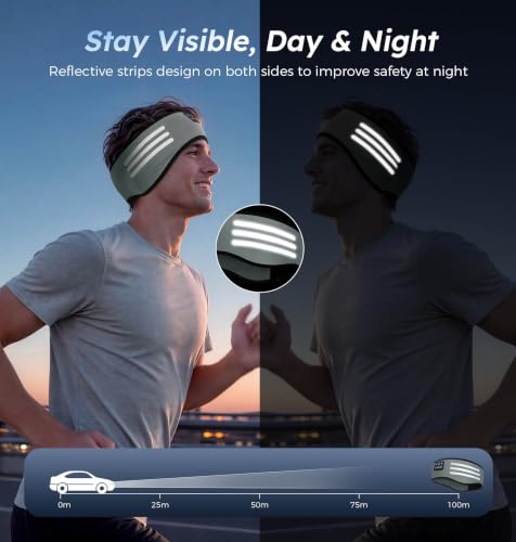 LC-dolida Wireless Sports Headband Headphones with Hi-Res Audio for Women - image 5