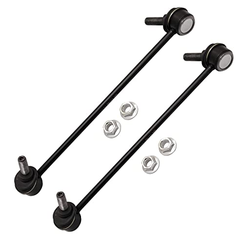 Image of Detroit Axle - 2.4L 8pc Front Struts Kit for 2014 2015 2016 Buick Regal, 2 Sway Bar Links 4 Tie Rod Ends 2 Struts & Coil Spring Replacement Suspension Kit