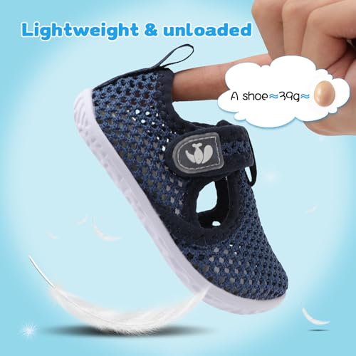 Image of FEETCITY Baby Boys Girls Water Sport Shoes Barefoot Kids Aqua Socks Quick-Dry Beach Swim Pool Shoes