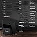 Knife Set, Astercook 21 Pieces Knife Sets for Kitchen with Block, Dishwasher Safe Kitchen Knife Set with Built-in Sharpener, German Stainless Steel Black Knife Block Set