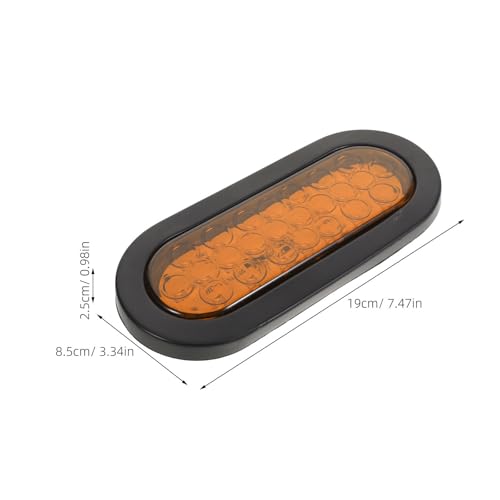 Luz estroboscópica amarilla con LED anti colisión de alta potencia 2