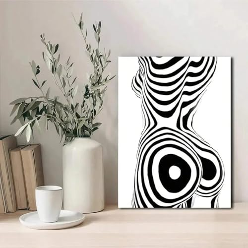 Affiche d'art sur toile femme nue pour créer une ambiance boudoir dans la chambre