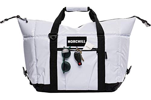 NorChill Soft Coolers Marine Boatbag Soft Cooler Blanco 12 Can Cooler Aislado miniatura 2