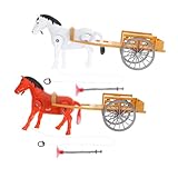 Jouets pour enfants - la forme adorable peut grandement l'intérêt bébé et l'aider à développer la coordination œil-main, rotatif pour cheval