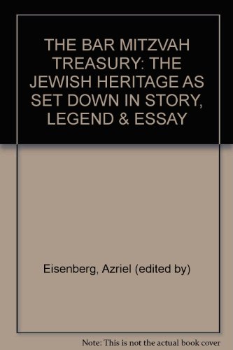 The Bar Mitzvah Treasury B000K0BA1S Book Cover