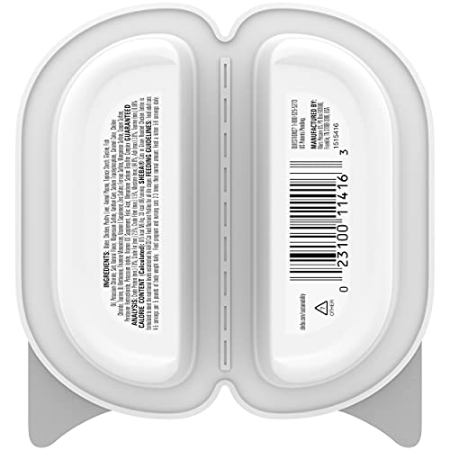 Sheba Perfect Portions Cuts In Gravy Wet Cat Food Trays (24 Count, 48 Servings), Roasted Chicken Entrée, Easy Peel Twin-Pack Trays #TOP2