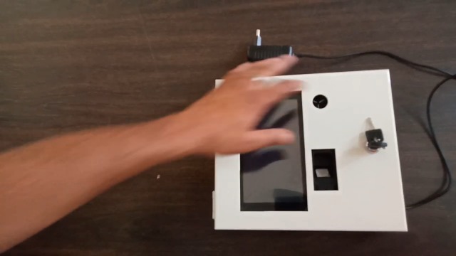 Watch Metal Protective Casing for T502 Aadhar Biometric Machine on ...