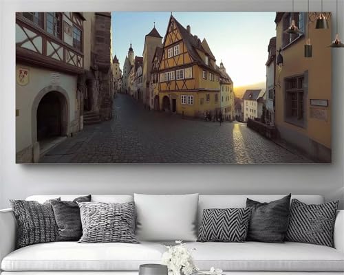 Broderie diamant 100x200cm kit complet pour combler les grands murs vides du salon