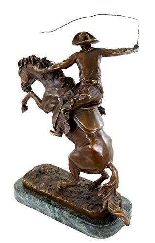 The Bronco Buster - Bronze Sculpture - Frederic Remington - White House Bronze - Horse Statues For Sale - Cowboy Statue #TOP5