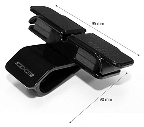 EXO Dual Car Sunglasses Holder Clip Eyeglasses Sunvisor Double Holders Clips for Motors Auto Vehicle (White Color) - Thumbnail 4