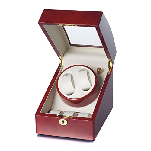 Raoul U.Braun Uhrenbeweger Eleganza für 2 Uhren Wurzelholz Cover