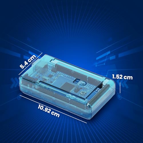 Carcasa transparente azul para Mega 2560 miniatura 3
