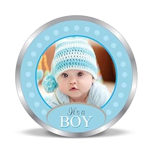 Precious Moments Personalised NewBorn Baby Silver Coin 10 Gram | 20 Gram | 50 Gram | 100 Gram BIS Hallmarked with Gift Box 999 Pure by ACPL 10 41UW4f2ODJL. SL500 . SS300