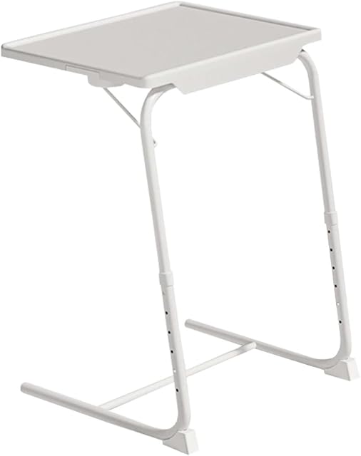 HOMION Portable Adjustable Folding Table, Lounge, Bedroom Furniture, Living, Tv, Multi Function